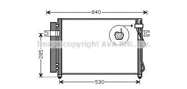 Конденсер HY5195D AVA