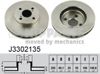 Диск переднього гальма J3302135 NIPPARTS