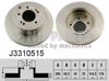 Диск гальмівний задній J3310515 NIPPARTS