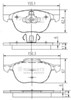 Колодки гальмівні дискові комплект J3603063 NIPPARTS