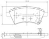 Гальмівні колодки J3608028 NIPPARTS