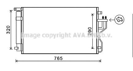 Конденсатор кондиціонера KA5153D AVA