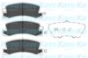 Задні гальмівні колодки KBP9022 KAVO PARTS