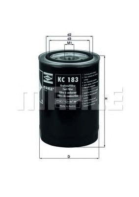100% оригинал ------>фільтр паливний------>knorr-bremse KC183