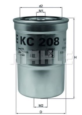 Cmb13018 comline - фільтр палива ( аналогwf8341/kc208 ) KC208