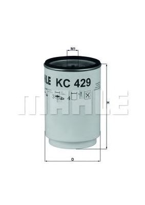 Фільтр паливний KC429D