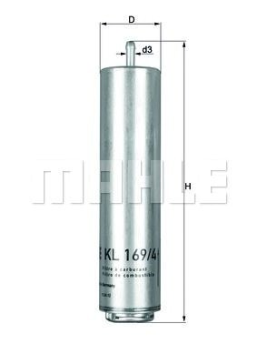 Паливний фільтр KL1694D