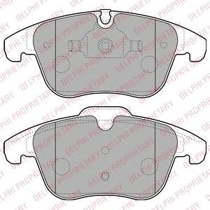 Колодки передні LP2165 DELPHI