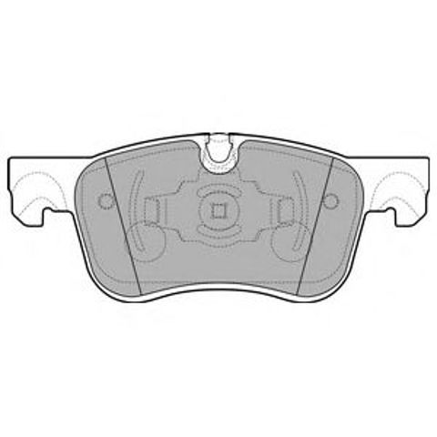 Тормозні колодки LP2689 DELPHI