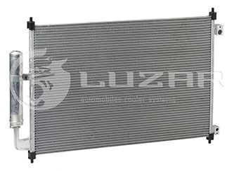 Радиатор кондиционера x-trail 2.0/2.2/2.5 (07-) акпп/мкпп (lrac 14g4) luzar LRAC14G4