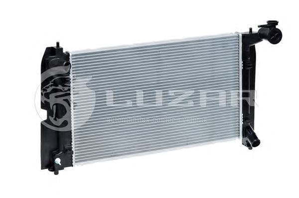Радиатор охлаждения avensis (03-) 1.6i / corolla e120 (01-) 1.3i / 1.4i / 1.6i / 1.8i мкпп (lrc 19d0) luzar LRC19D0
