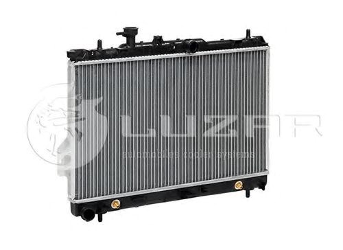 Радиатор охлаждения (алюм) matrix 1.5crdi/1.6/1.8 (01-) акпп (lrc humx01200) luzar LRCHUMX01200