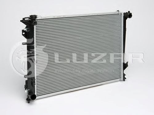 Радиатор охлаждения (алюм) sonata 2.4 (05-) мкпп (lrc huso05140) luzar LRCHUSO05140