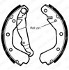 Колодки гальмові задні, барабанні Опель Кадет D