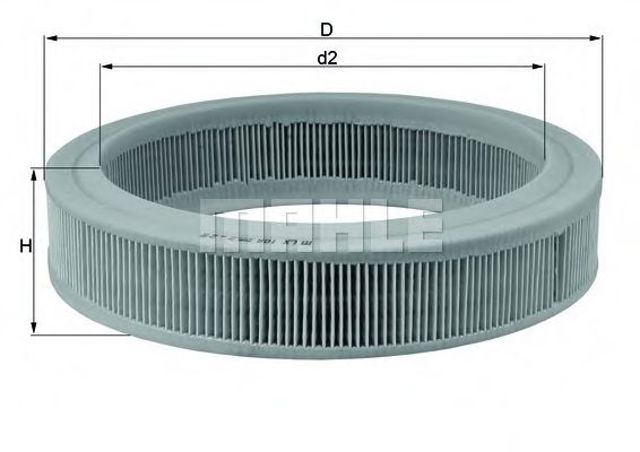 Фільтр повітряний (вир-во m-filter) LX108