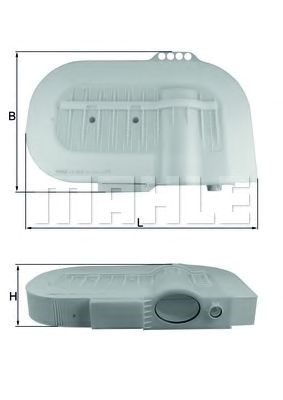 Фільтр повітряний LX2810 MAHLE