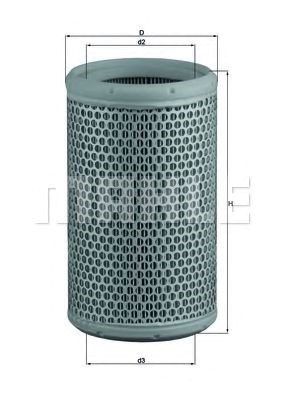 Фільтр повітряний citroen (вир-во m-filter) LX290