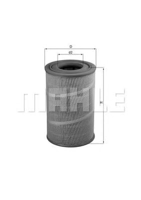 Фільтр повітряний LX5601 MAHLE