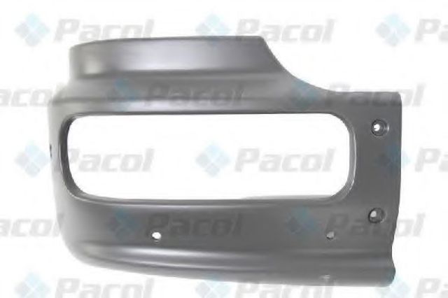 Бампер передній ікло праве MERFB010R PACOL