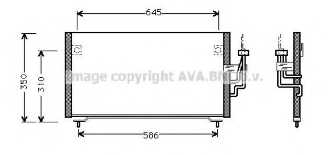 Конденсер MT5106 AVA