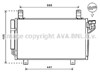 Радіатор системи охолодження кондиціонера Мазда CX-5