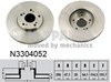 Диск переднього гальма N3304052 NIPPARTS