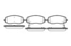Гальмівні колодки Hyundai I10