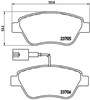 Колодки гальмівні передні, дискові P23085 BREMBO