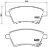 Дискові гальма P23105 BREMBO