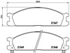 Колодки гальмівні дискові комплект P24026 BREMBO