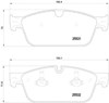 Колодки гальмівні дискові комплект P50112 BREMBO