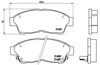 Колодки гальмівні передні, дискові P83034 BREMBO