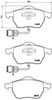 Колодки гальмівні дискові комплект P85040 BREMBO