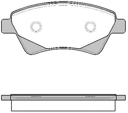 Колодки гальмівні дискові (комплект) P876320