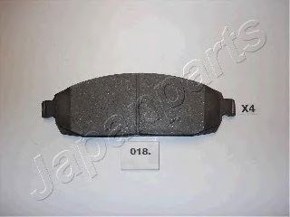 Колодки передні PA018AF JAPANPARTS