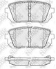 Задні колодки PN0426 NIBK