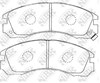 Колодки гальмівні дискові комплект PN3233 NIBK