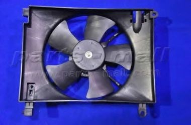 Вентилятор охлаждения chevrolet aveo без конд. (пр-во parts-mall) PXNAC028