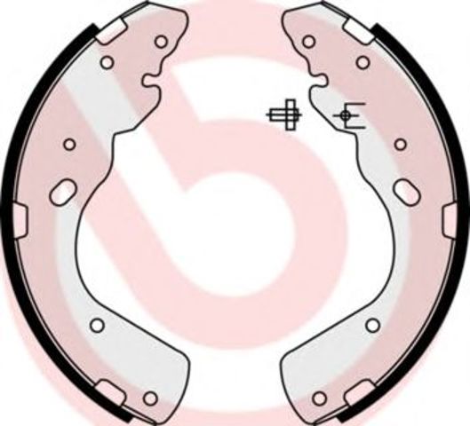 Колодки гальмові задні, барабанні S23576 BREMBO