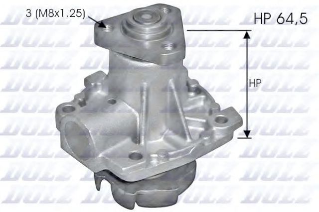 Водяний насос S248 DOLZ