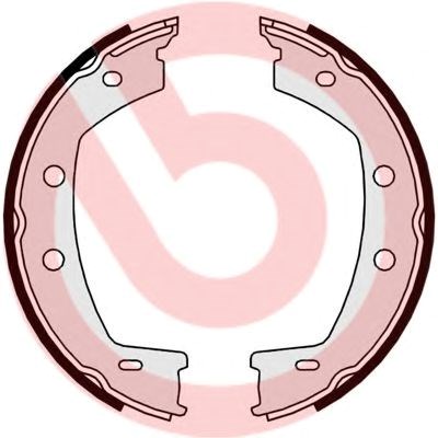 Колодки гальмівні задні, барабанні S44508 BREMBO