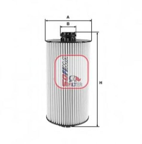 Фільтр масла S5102PE SOFIMA