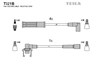 Дріт високовольтні, комплект T321B TESLA