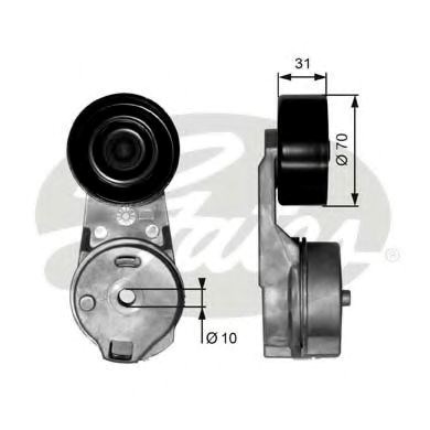 Натягувач приводного ременя T39065 GATES
