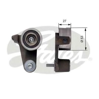 Ролик натягувача ременя ГРМ T41165 GATES