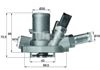Корпус термостата в зборі TI14780 MAHLE