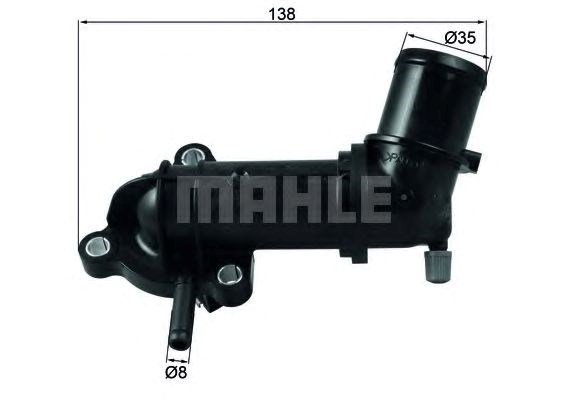 Термостат в зборі TI24588 MAHLE