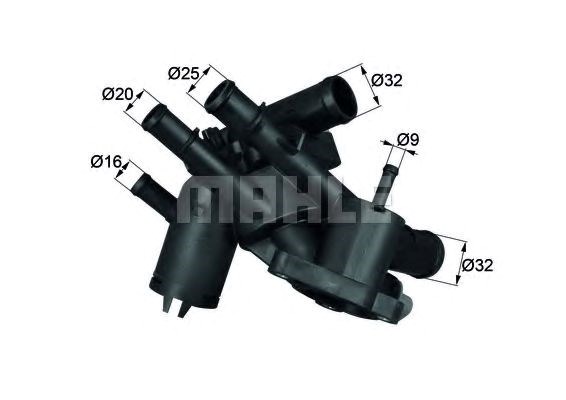 Корпус термостата в зборі TM4109 MAHLE