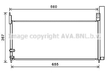 Конденсатор кондиціонера TO5692D AVA