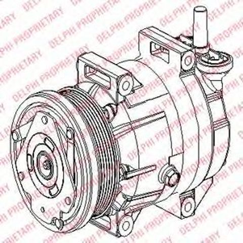 Насос кондиціонера TSP0155953 DELPHI